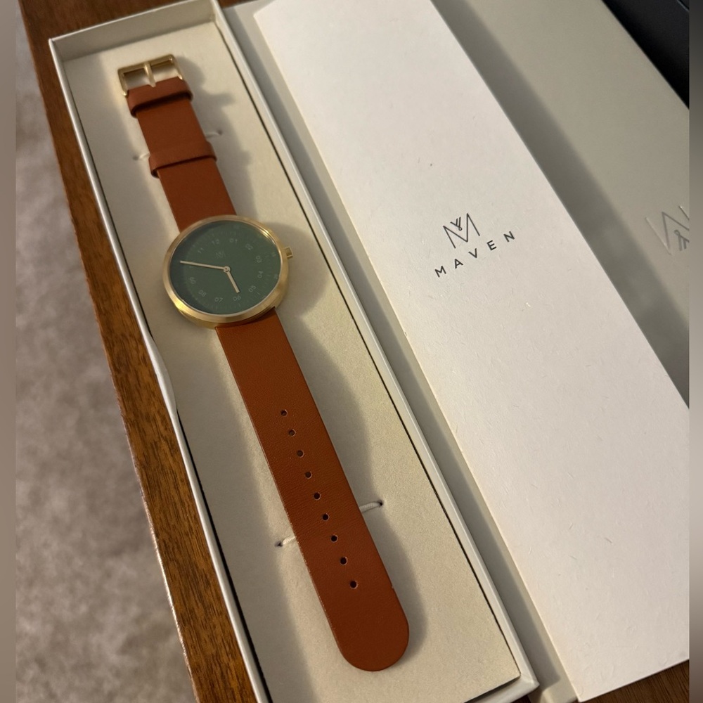 Maven watch, 40mm, Dusty Olive